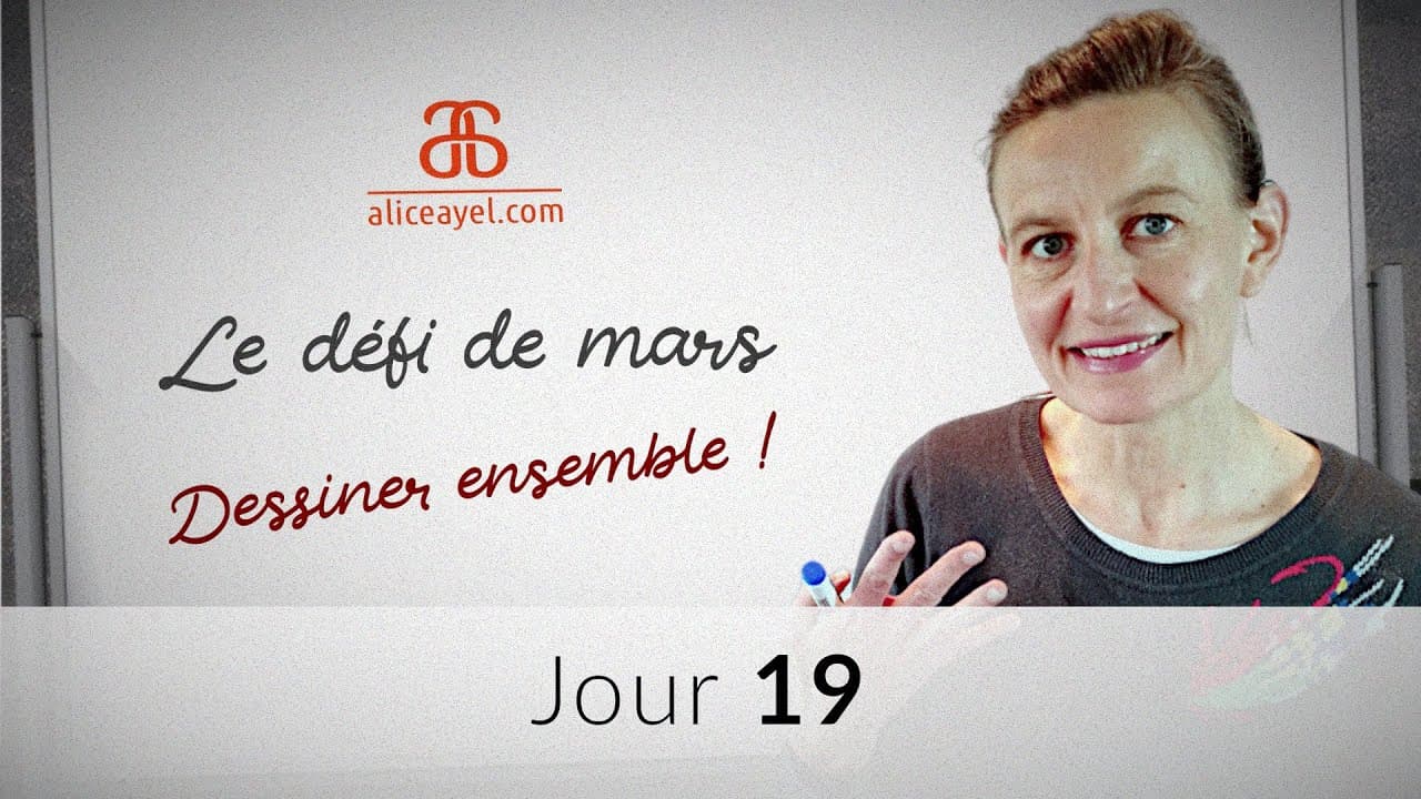 Le défi de Mars - Jour 19 : dessiner le lion