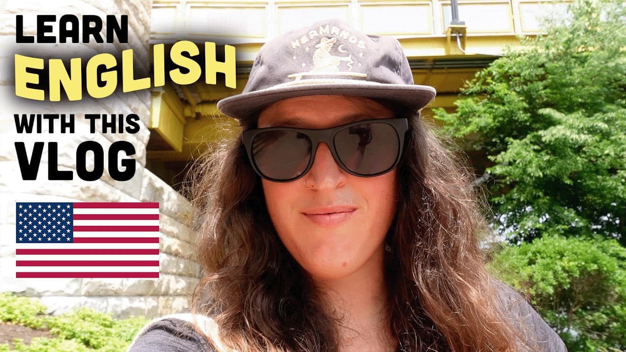 🟡 Learn Real Life American English Walking Along the River! (English Comprehensible Input)