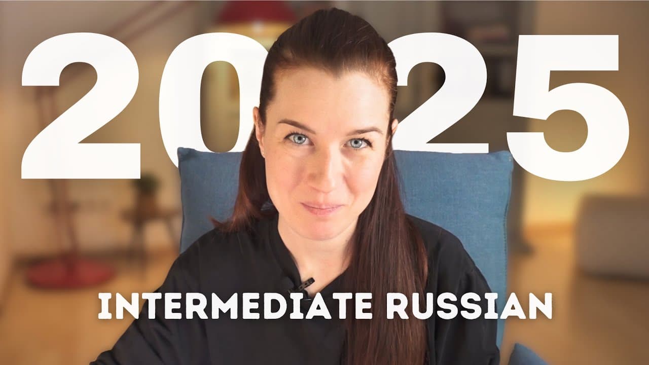 Talk about goals & plans in Russian | New Year's Resolutions 2025 - Intermediate Russian