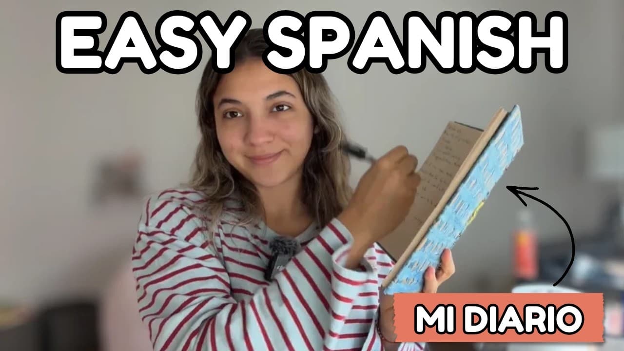 Learn Spanish Through Journaling | Slow Spanish for Beginners