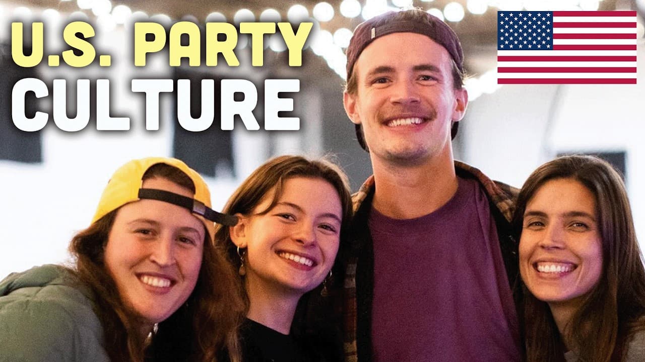 🟡 What Are Parties Like in the United States? (English Comprehensible Input)