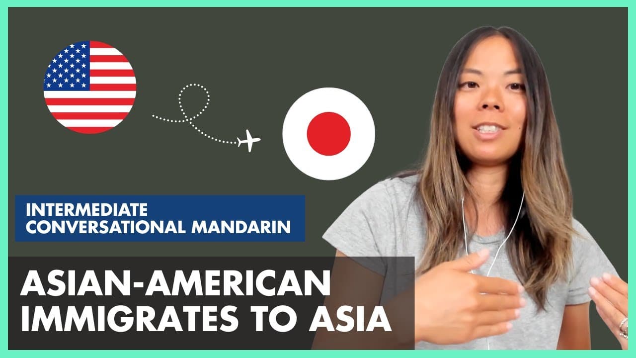 Asian-American Immigrates to Asia - Intermediate Chinese - Real You Mandarin: The Podcast EP14
