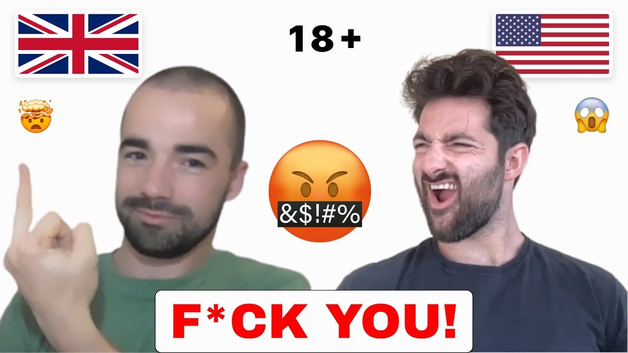 UK vs. US Naughty Words 101 (18+) (Upper Intermediate English)