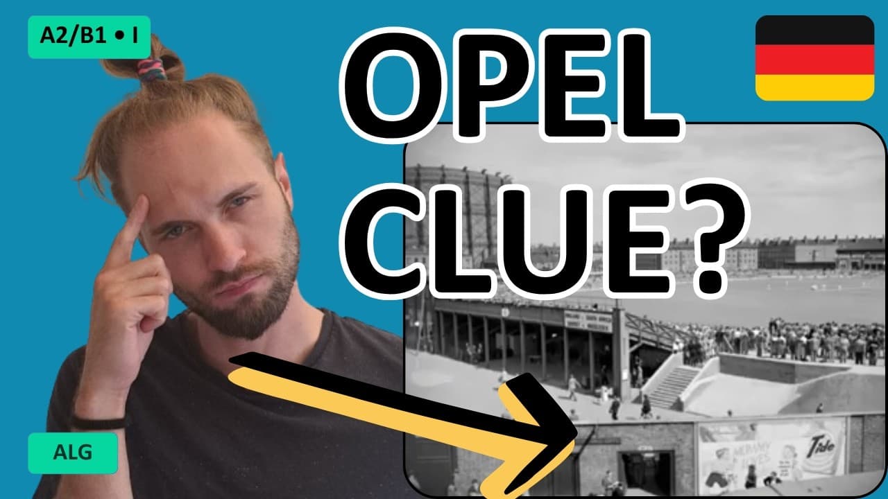 From Opel to The Oval | TimeGuessr | Intermediate Comprehensible Input