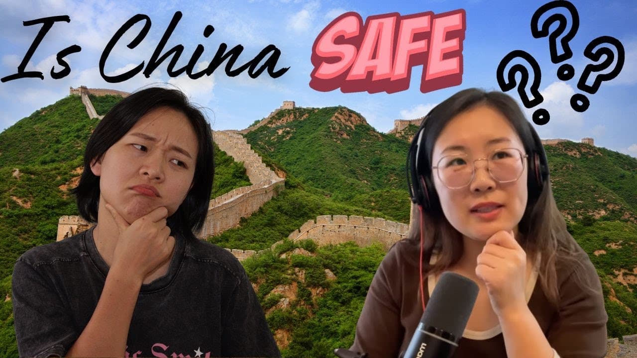 Easy Chinese podcast: is China safe? @blablachinese7526  | Comprehensible Input | Beginner