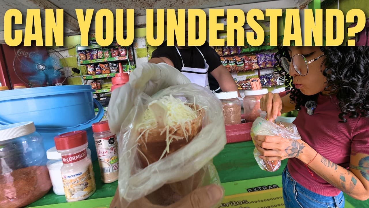 Real Mexican Street Spanish (Can You Understand the Vendor?!) 🌮👂