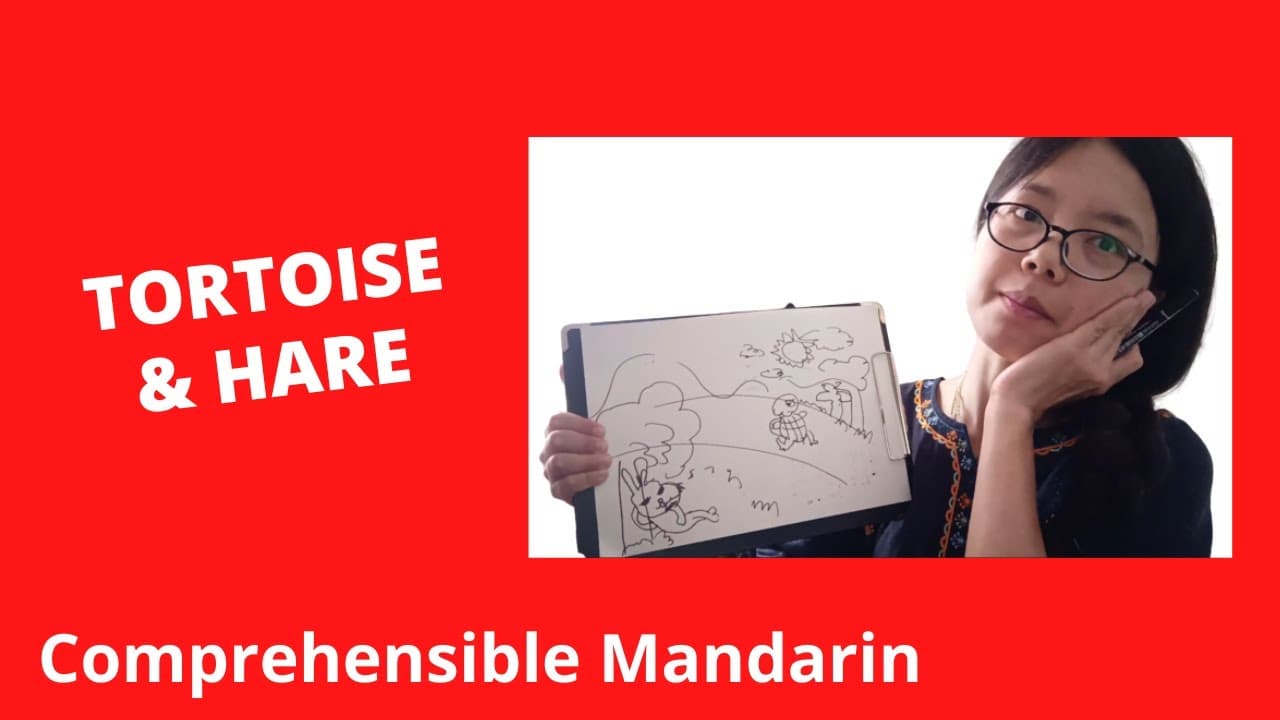 Tortoise and Hare - Beginner Chinese Story - Chinese Comprehensible Input