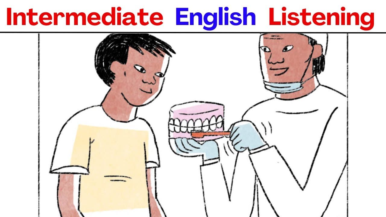 Learn English Vocabulary   At The Dentist! (Comprehensible Input) B1