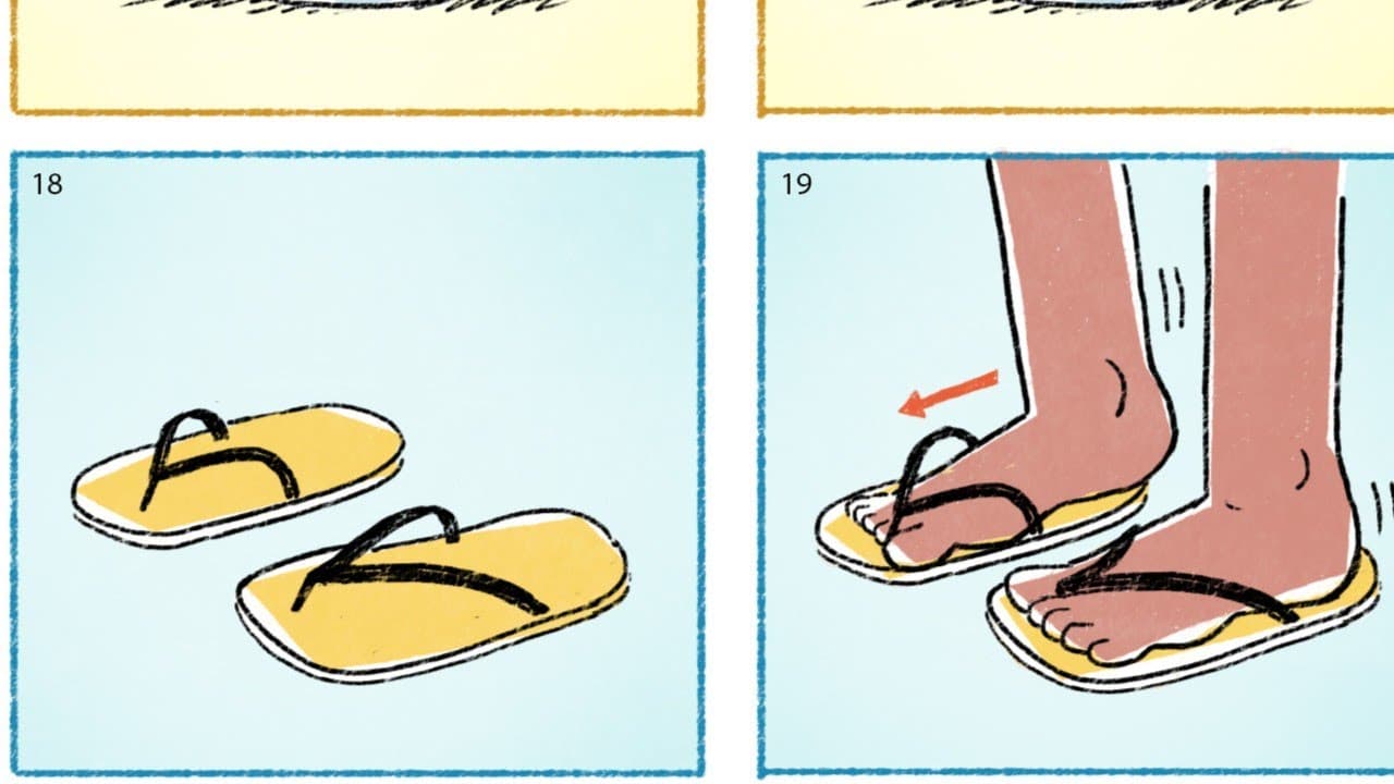 [CC] Flip-flops 人字拖 - Comprehensible Input Mandarin Picture Talk