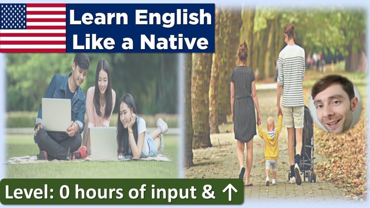 People in the park (Learn English Like a Native - Level: 0 hours & ↑)
