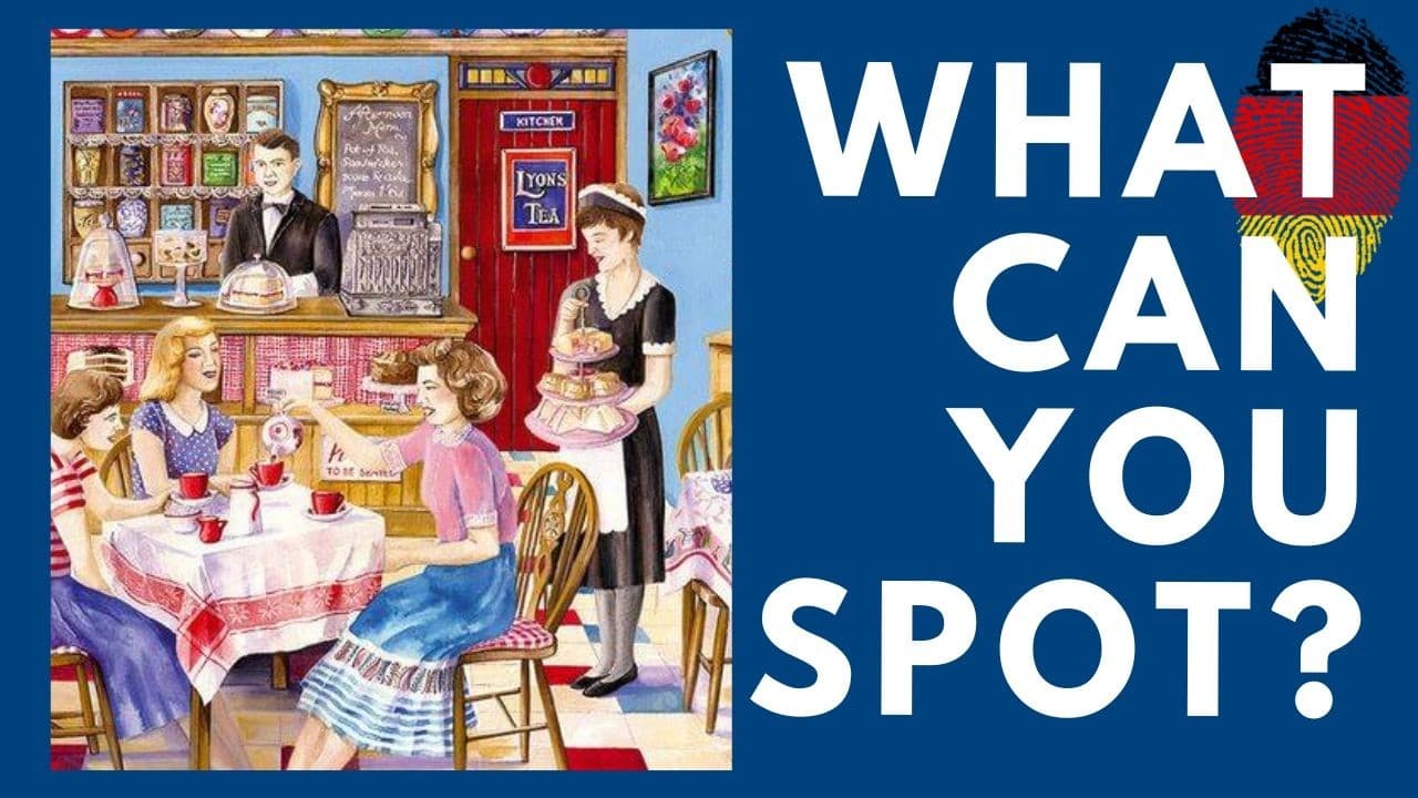 Helpful Picture Description | Café Vocabulary for Beginners (A1)