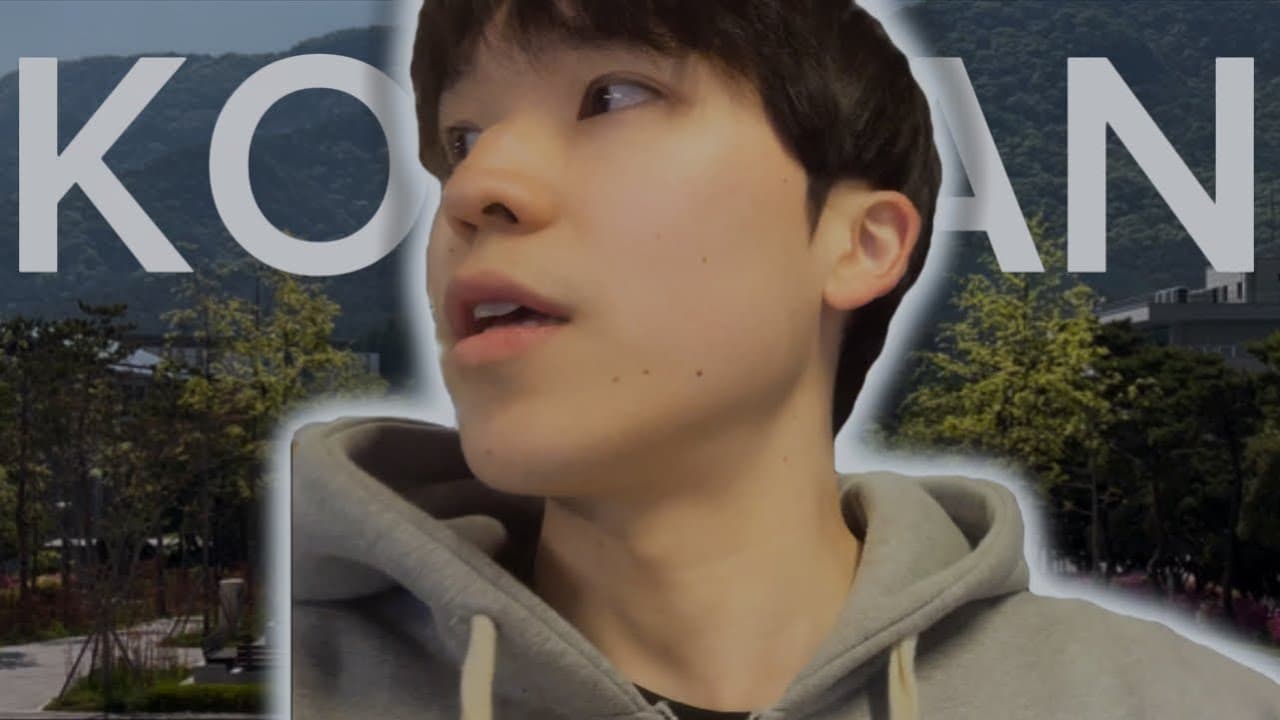 LEARN KOREAN (easy) at the university(Comprehensible Input)