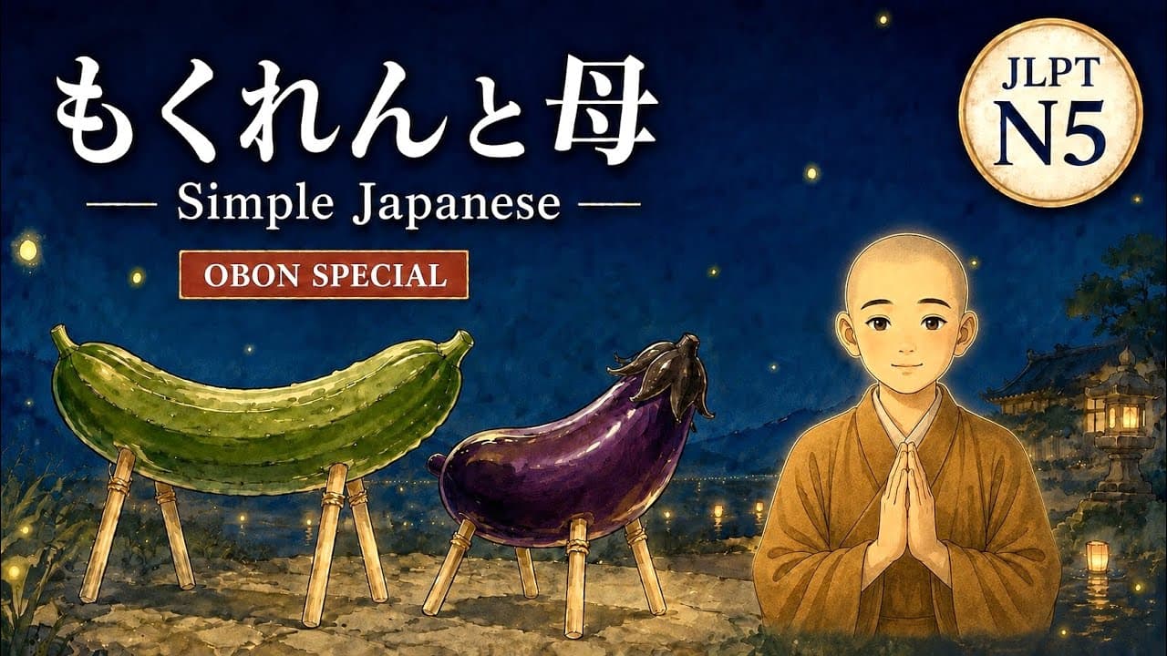 Why Is Obon So Important in Japan?｜Easy Japanese Story・JLPT N5