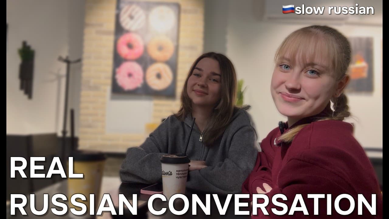 🇷🇺 Real Russian Conversation: Morning Routine, Diets & Character | Easy Slow Russian (Level A2-B1)