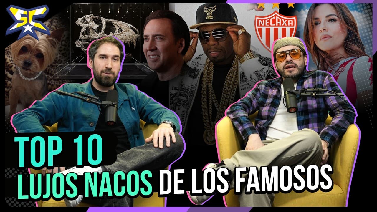Top 10 Lujos Nacos de los Famosos - El Top de los Súper Cuates