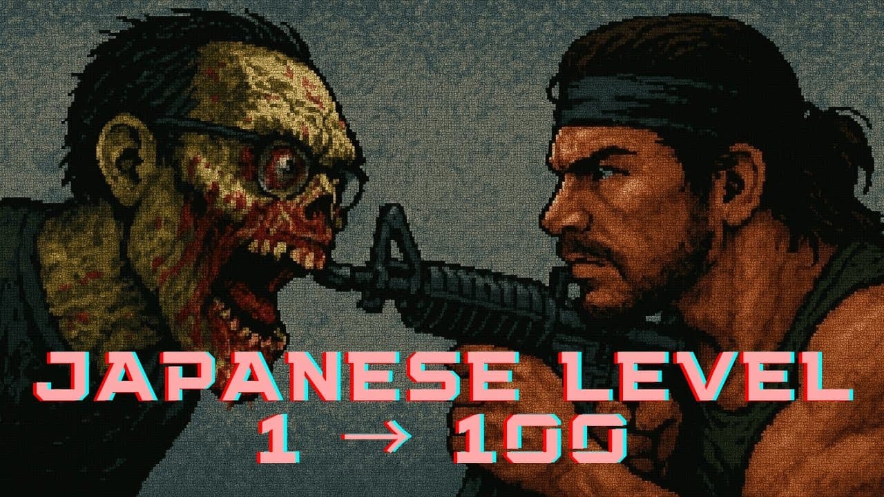 日本語Lv1→Lv100 レベルチェックサバイバルRPG【Stage-3】How far can you get in this Japanese Listening Game?