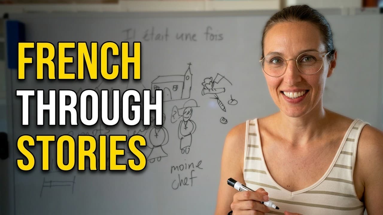 Easy French Story (A1) + Reading & Shadowing Practice (B1–B2)