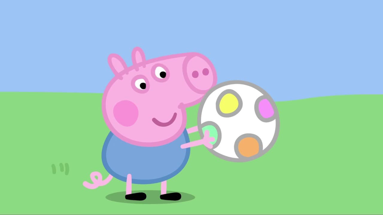 Peppa Pig 粉红猪小妹 第1季 08【小豬搶球】中文版 1080P