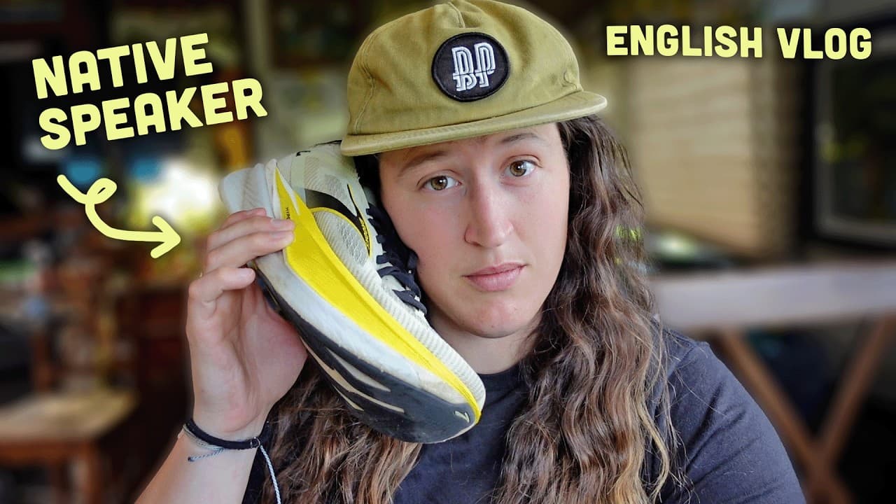 🟡 Working From Home (for a Running Shoe Company) | English Comprehensible Input