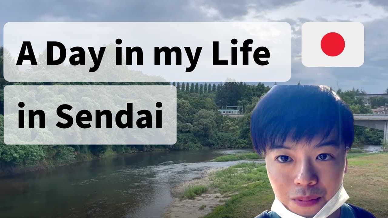 A Day in my Life in Sendai, Japan!【Comprehensible Japanese】