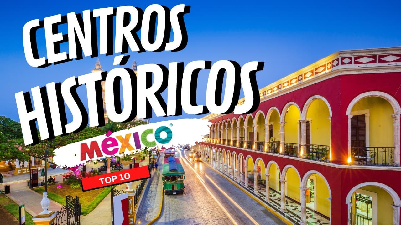 TOP 10 Centros Históricos Más Bonitos en México 😍 #mexico