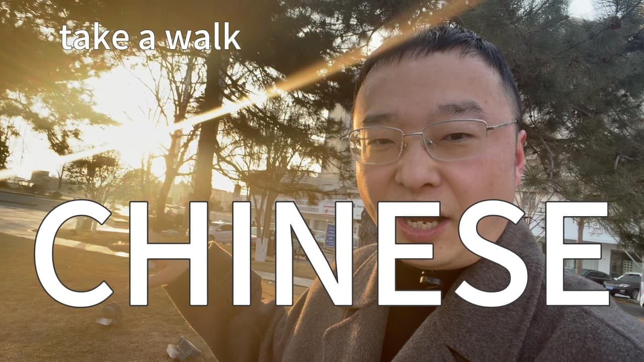 通过散步学习中文（可理解性的输入）