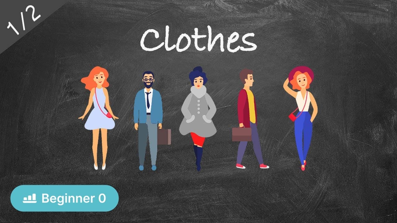 What People Wear. Part I (Zero Beginner - Comprehensible Russian)