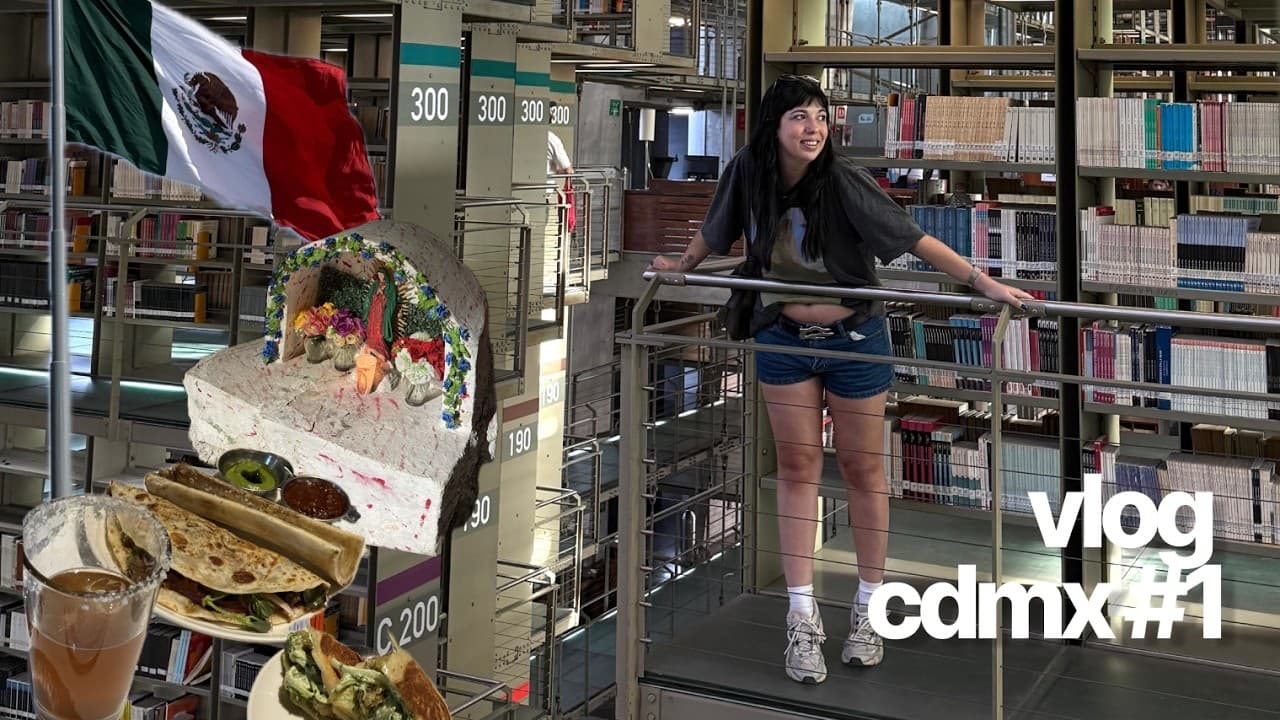 mi primer día en MÉXICO: casi muero en el avión 🇲🇽 | VLOG CDMX #1