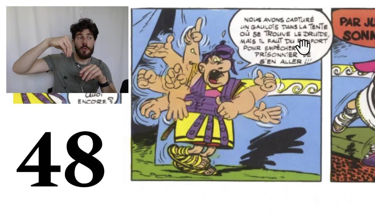Learn French with ASTERIX #48