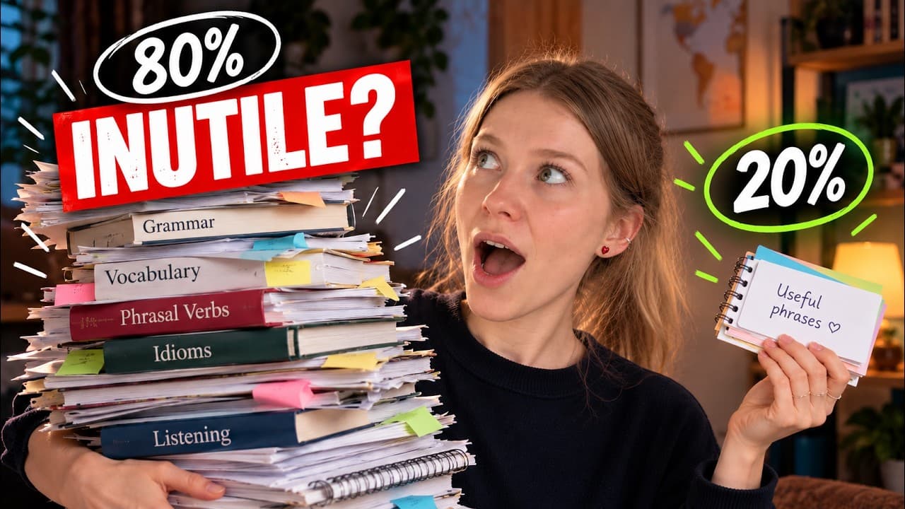 Ti basta il 20% per parlare una lingua (ecco cosa imparare)