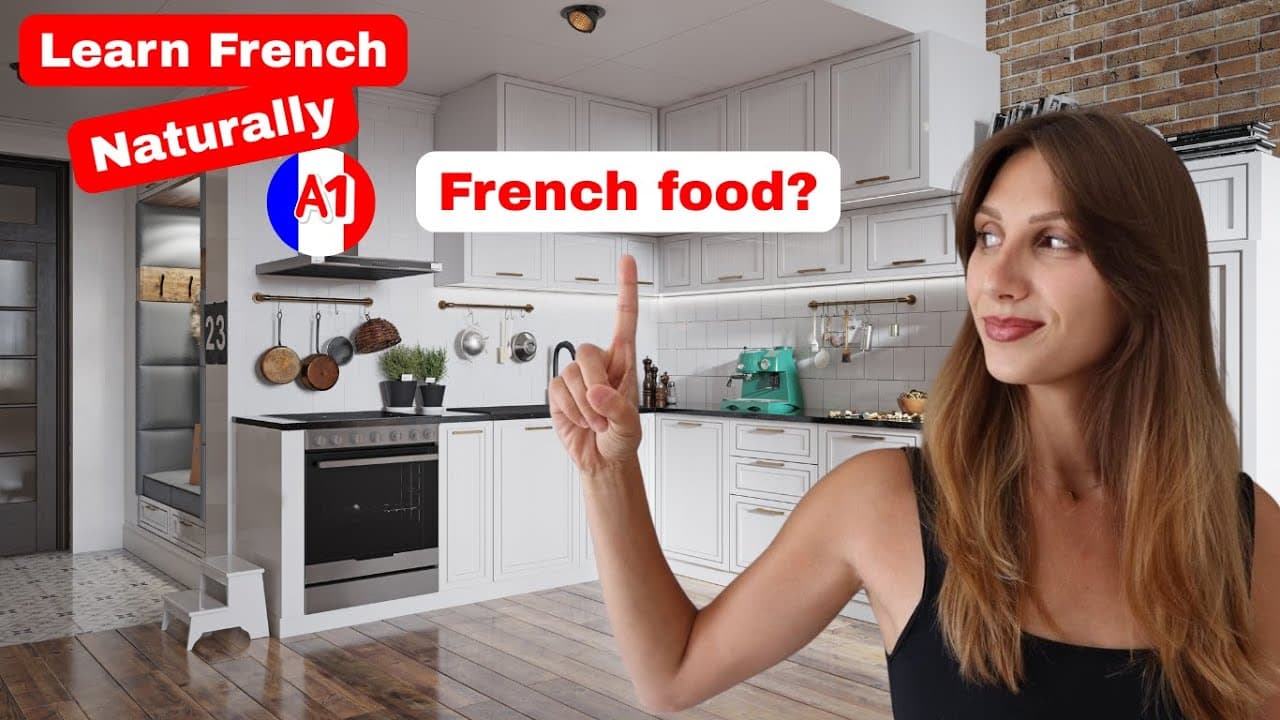 What the French Eat in a Day | Easy French Comprehensible Input