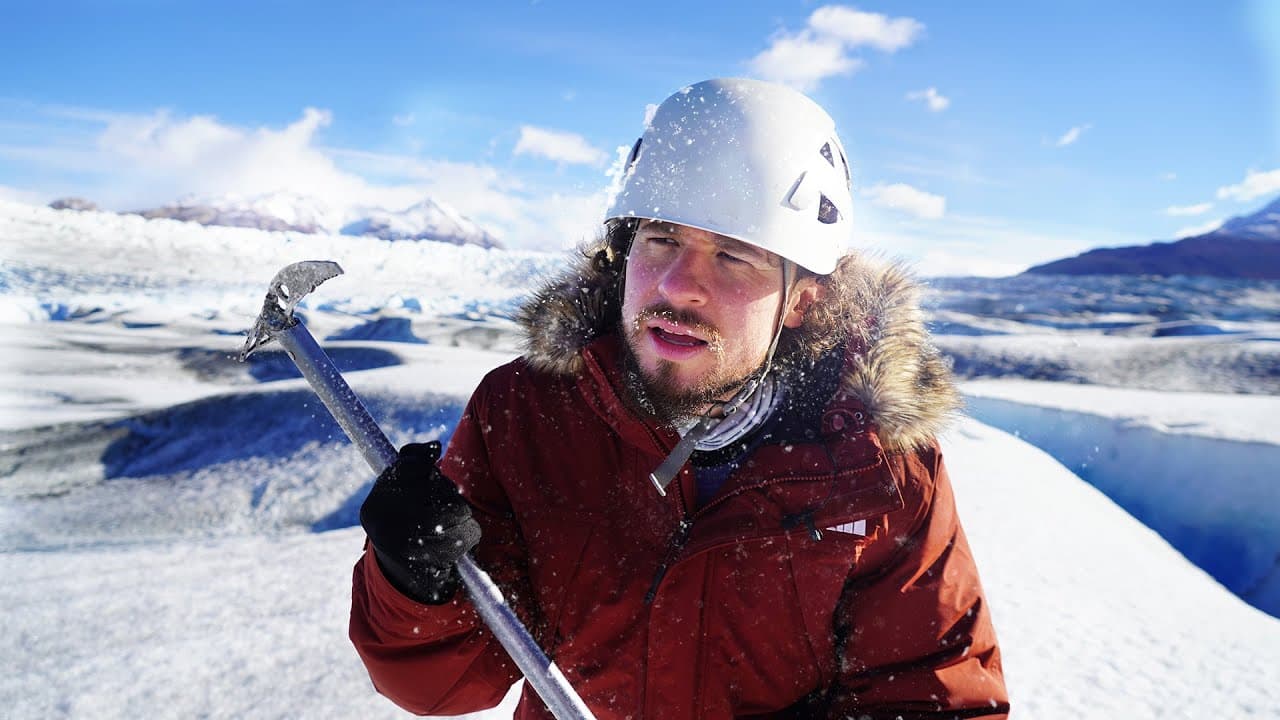 Caminando sobre un GLACIAR en la Patagonia Chilena 🥶🇨🇱