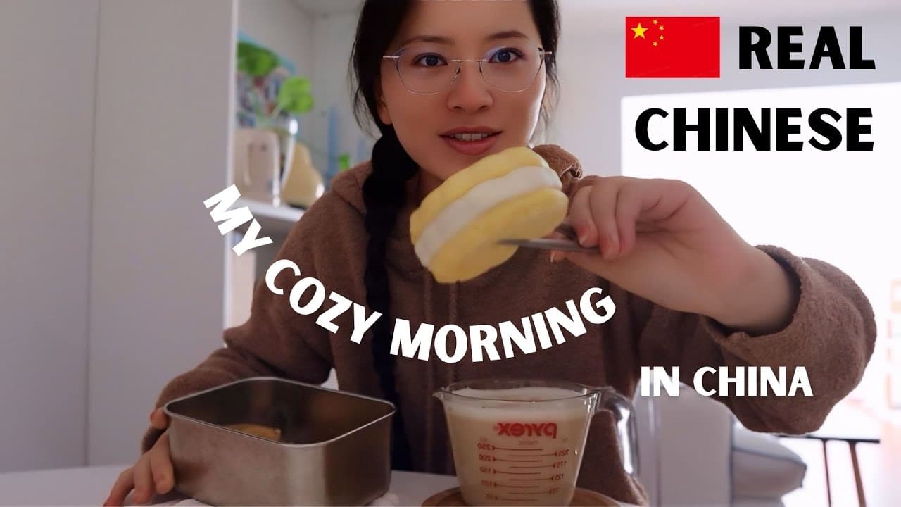 Start the Day with Me: Chinese Breakfast & Morning Routine｜Slow Chinese｜Comprehensible Input｜HSK 2-6