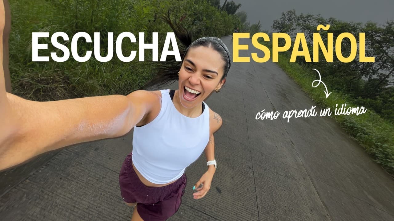 escucha ESPAÑOL (velocidad real)  -¿cómo aprendí inglés?