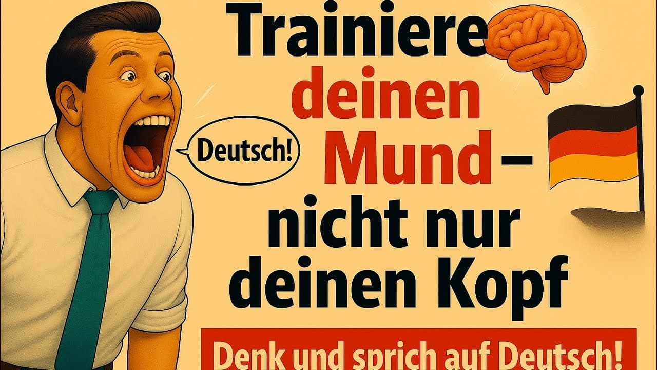 So trainierst du deinen Mund für flüssiges Sprechen!