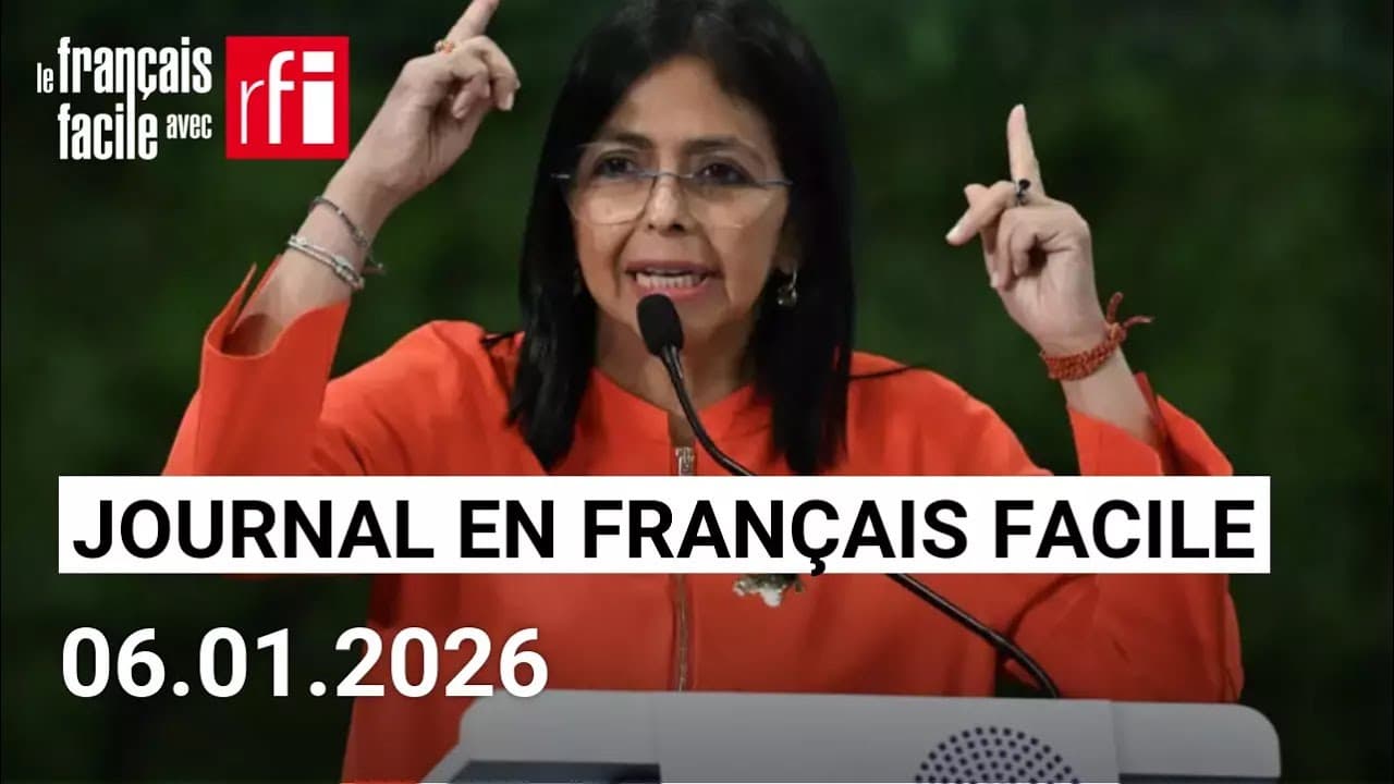 Venezuela : le projet américain | Journal • Français Facile - RFI