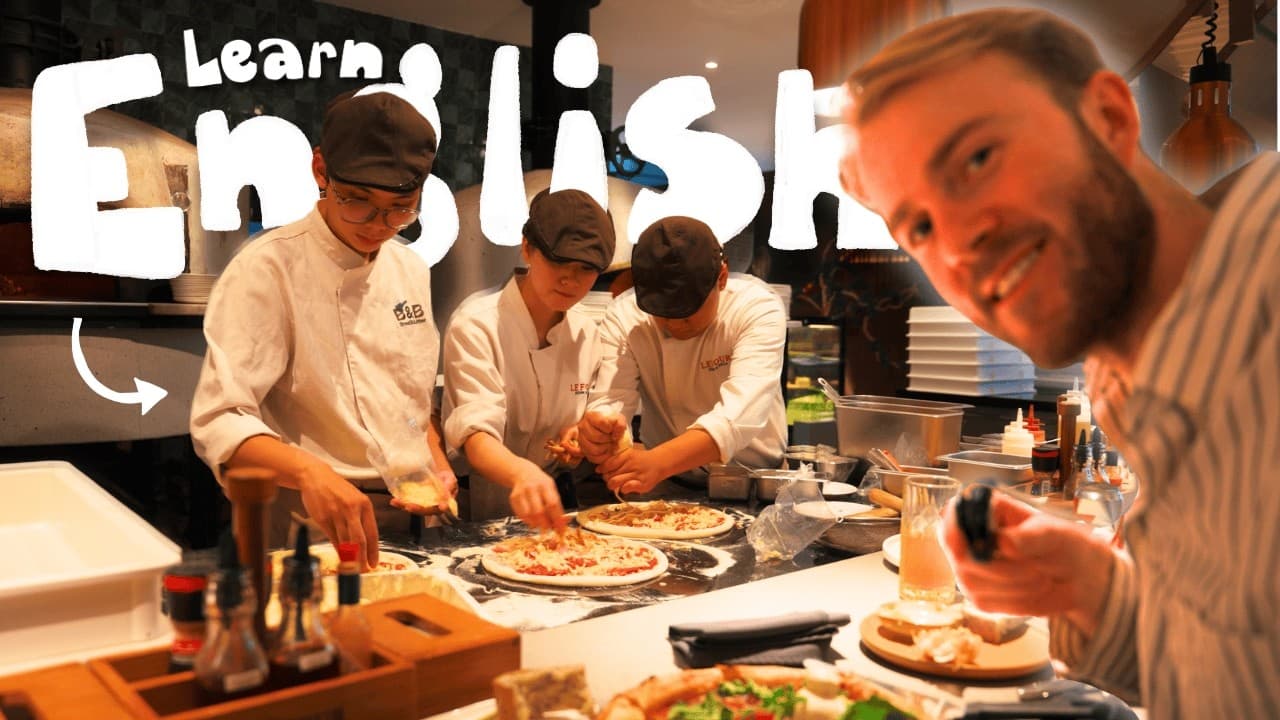 Daily Life English - Korea Planning 🇰🇷 Shopping 🛍️ Pizza 🍕