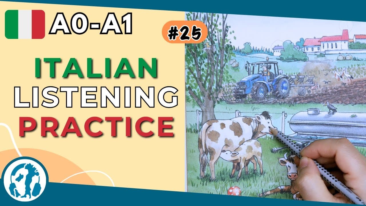 🔍 #25 | Spot the difference - countryside (Italian for absolute beginners)