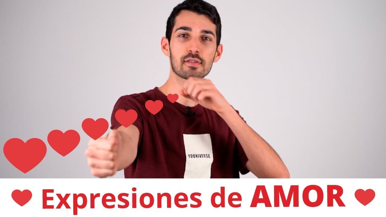 Palabras y expresiones relacionadas con el amor