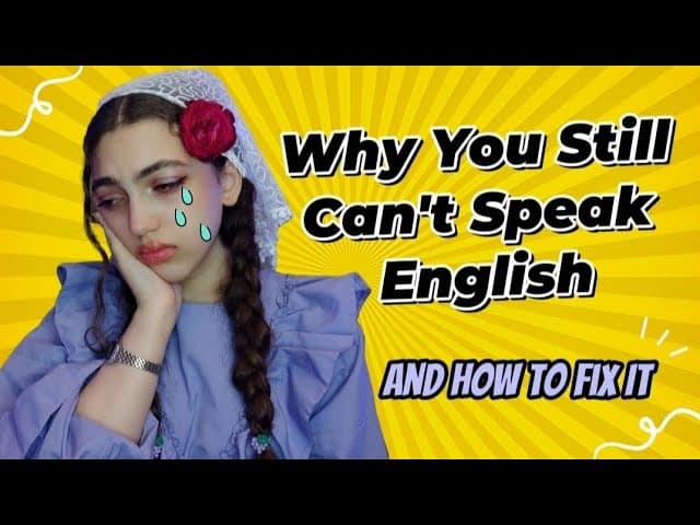 Slow English Podcast (A2-B1) | You Understand English, But Can’t Speak? Here’s Why🥲