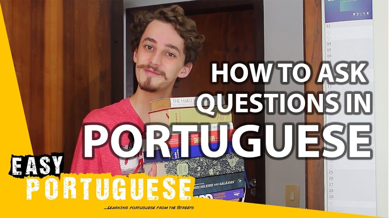 How To Ask Questions In Portuguese | Super Easy Brazilian Portuguese 6