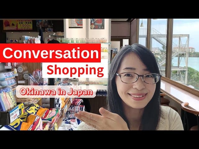 【日本語の会話】買い物するときに使う日本語
