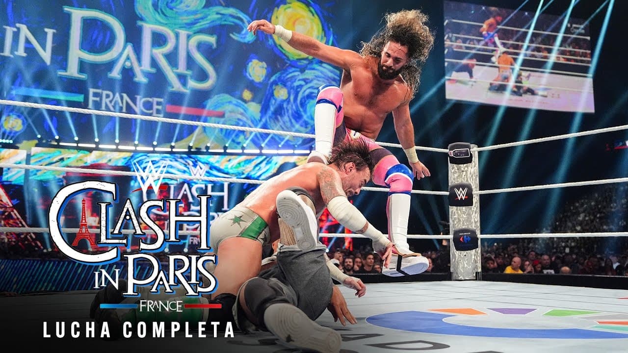 LUCHA COMPLETA: Seth Rollins vs. LA Knight vs. Jey Uso vs. CM Punk: Clash in Paris 2025