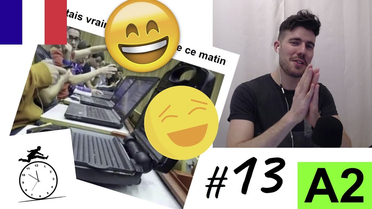 Learn French with MEMES ⏰ - A2 #13