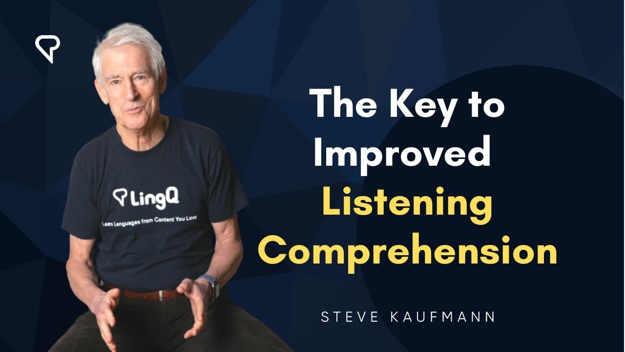 The Key to Improved Listening Comprehension