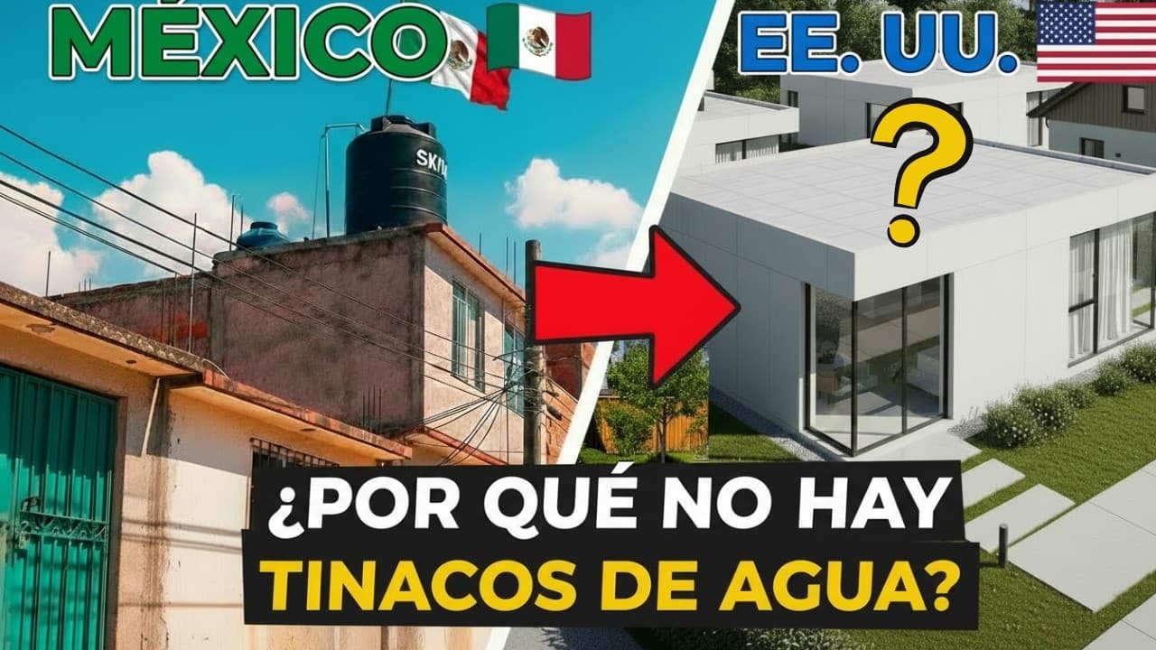 ¿POR QUÉ NO HAY TINACOS EN EE. UU. ?