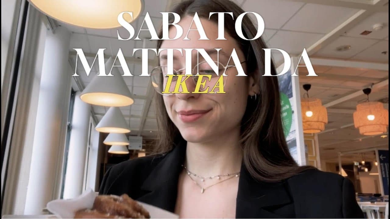 Vlog in italiano | un po' più su di me, cinnamon rolls, IKEA, cose nuove per la mia stanza