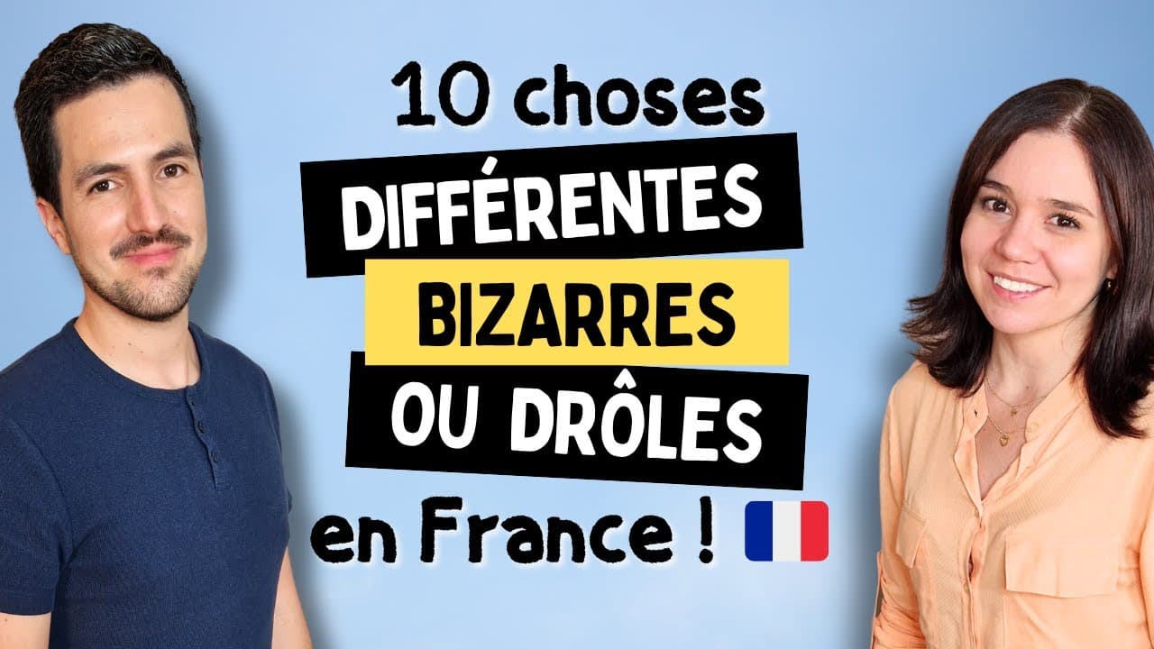 😜 10 choses françaises que les étrangers trouvent différentes, étranges ou drôles.