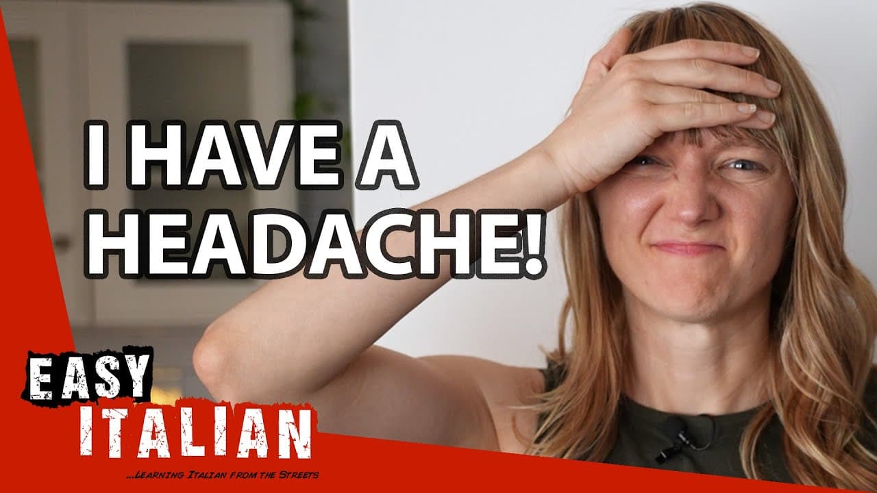 Ouch! How to Talk About Aches and Pains in Italian | Super Easy Italian 39