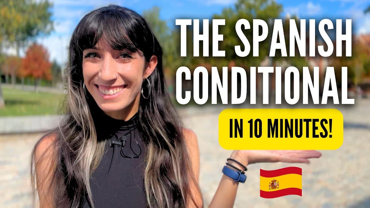 25 phrases to learn the Spanish conditional tense easily
